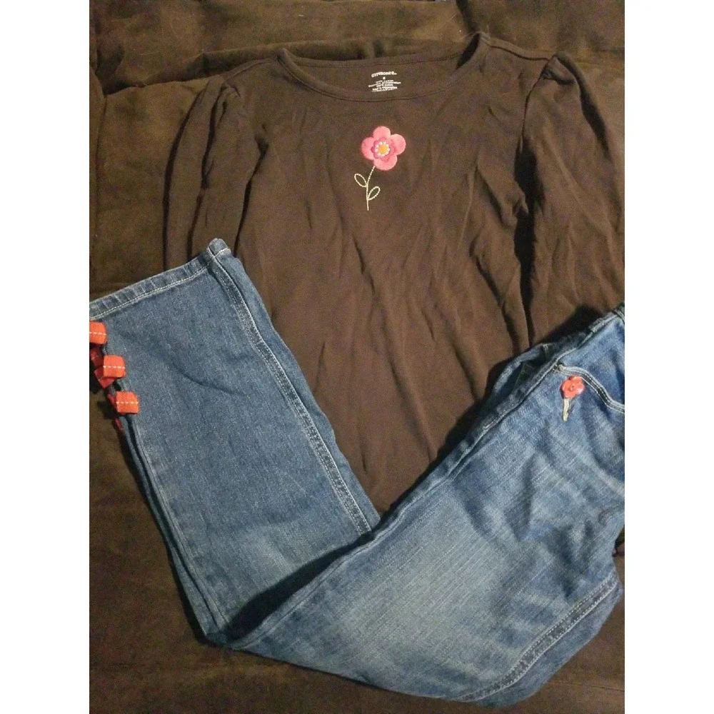 Gymboree woodland‎ friends outfit 8 slim